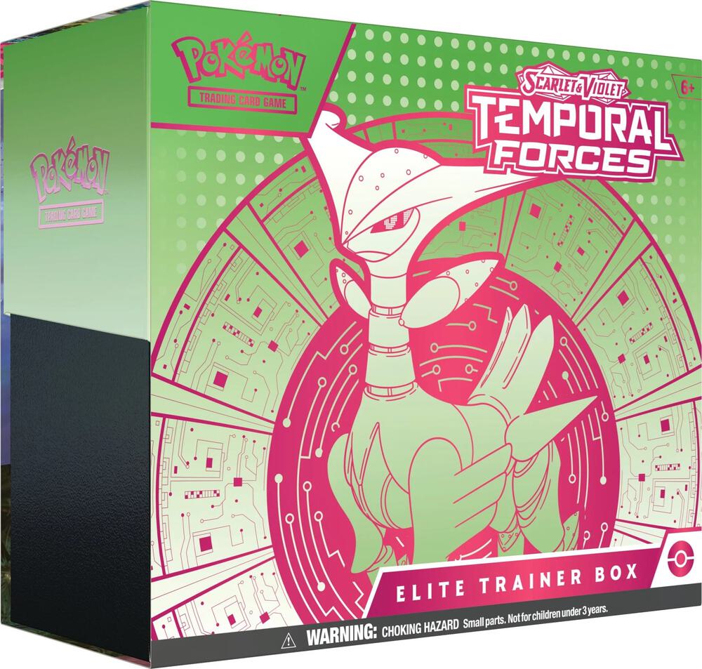 Temporal Forces Elite Trainer Box (Iron leaves) - SV05: Temporal Forces (TEF)