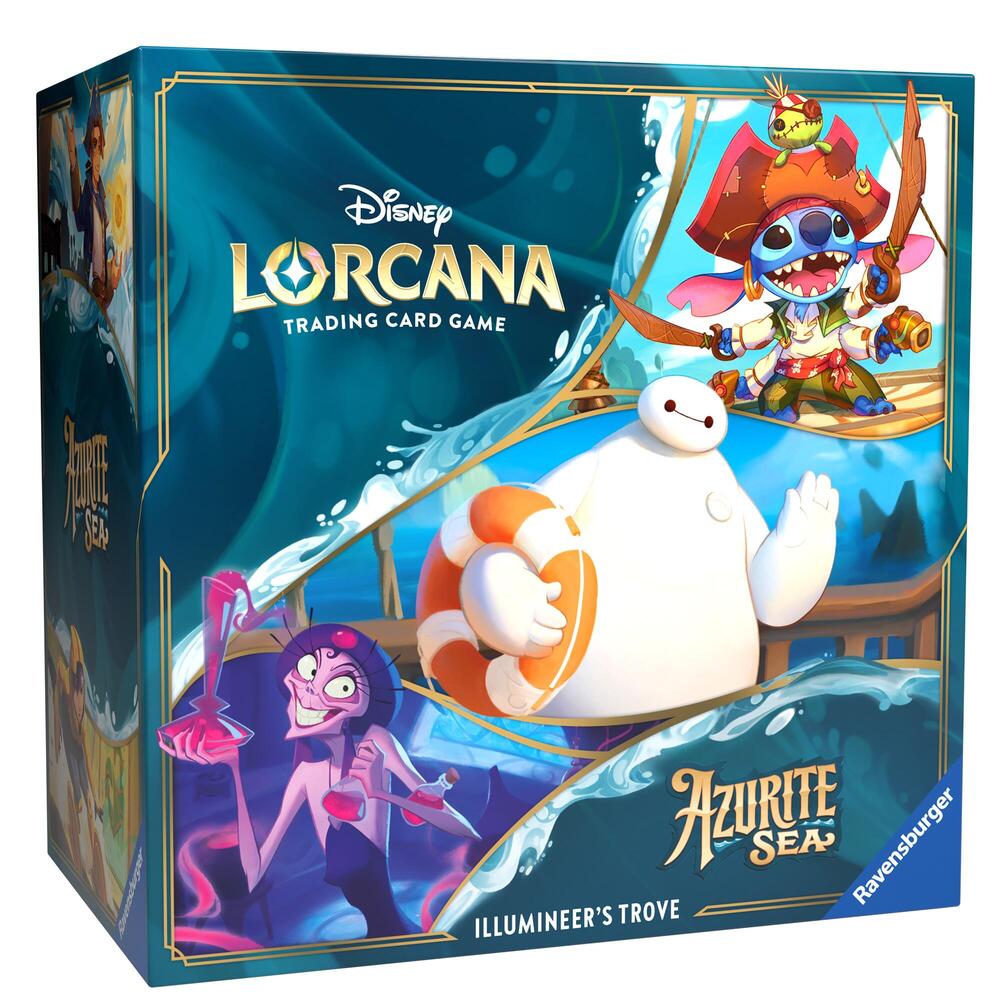 disney treasure lorcana cards Disney Lorcana: Azurite Sea Illumineer's Trove