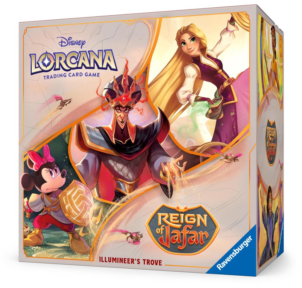 PREORDER** Disney Lorcana: Reign of Jafar Illumineer's Trove - Reign MissingNo. Games PREORDER** Disney Lorcana: Reign of Jafar Illumineer's Trove - Reign MissingNo. Games