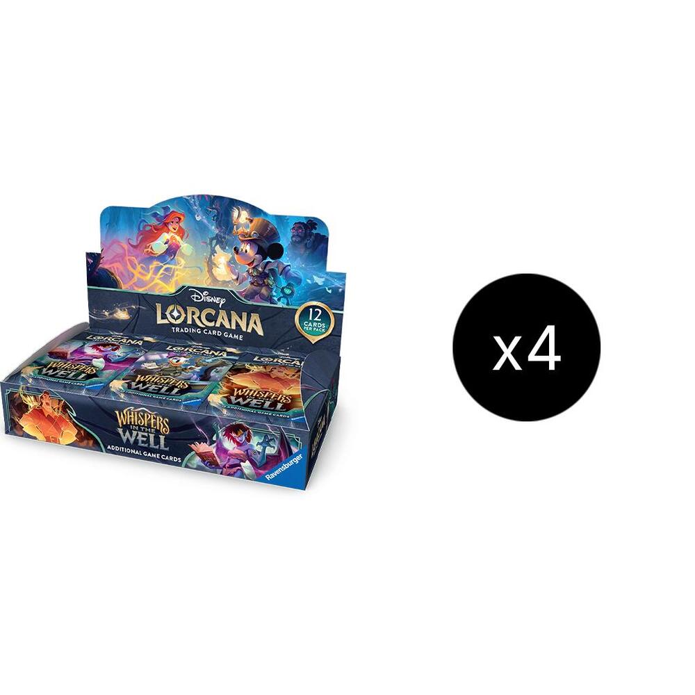 lorcana booster box retail PREORDER** Disney Lorcana: Whispers in the Well Booster Box Case