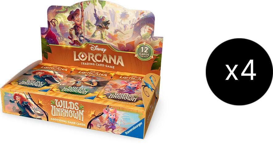 **PREORDER** Disney Lorcana: Wilds Unknown Booster Box Case - Wilds Unknown (12)