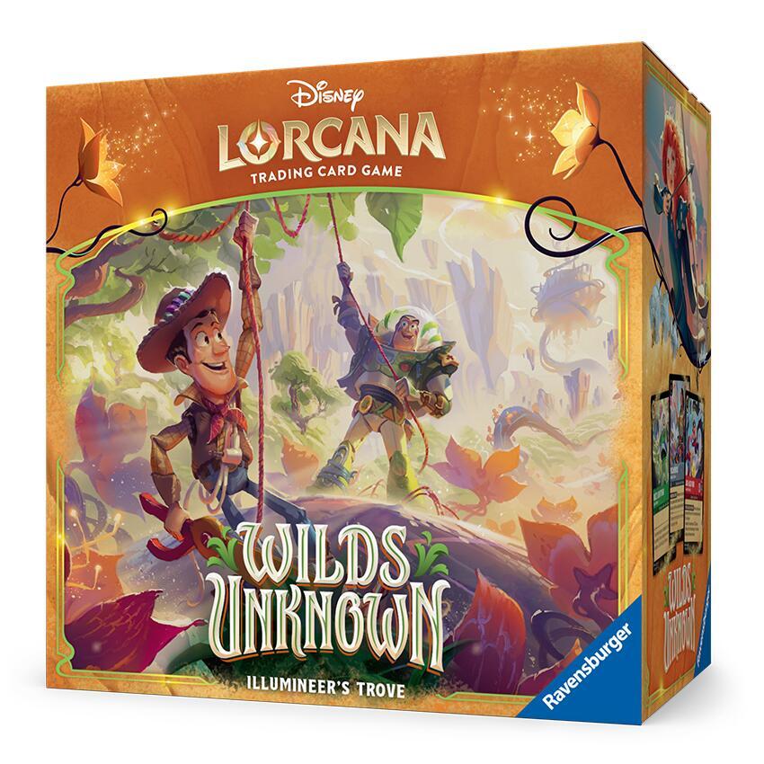 LORCANA 日本語版 WILD UNKNOWN 240個入 PREORDER** Disney Lorcana: Wilds Unknown Illumineer's Trove