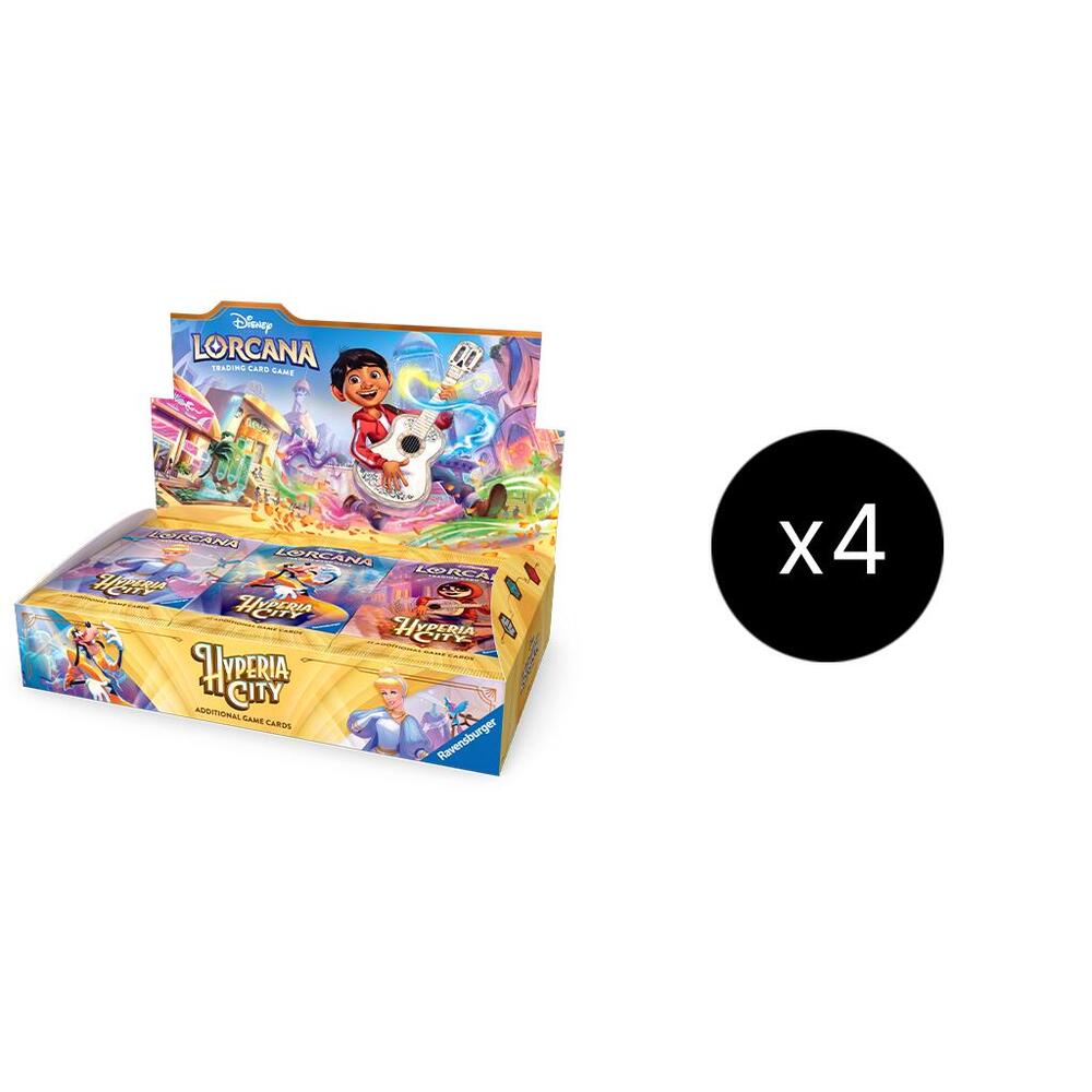 **PREORDER** Disney Lorcana: Hyperia City Booster Box Case