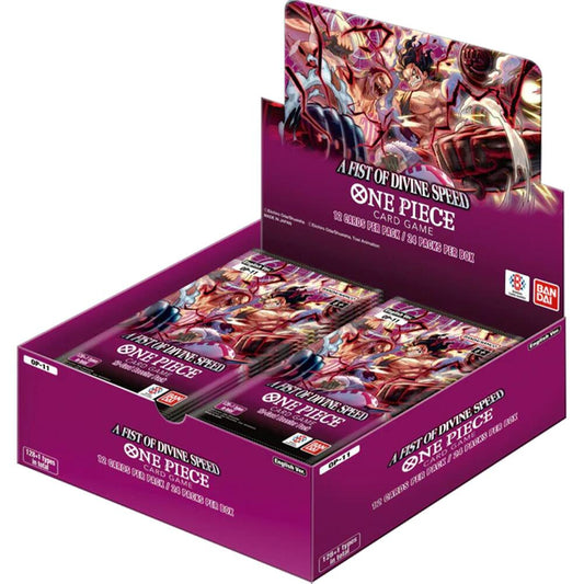 **PRE-ORDERS** A Fist of Divine Speed Booster Box - A Fist of Divine Speed (OP11)