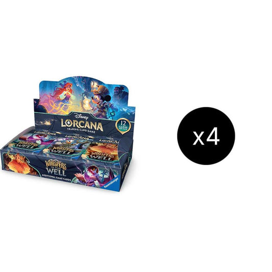 **PREORDER** Disney Lorcana: Whispers in the Well Booster Box Case - Whispers in the Well (10)