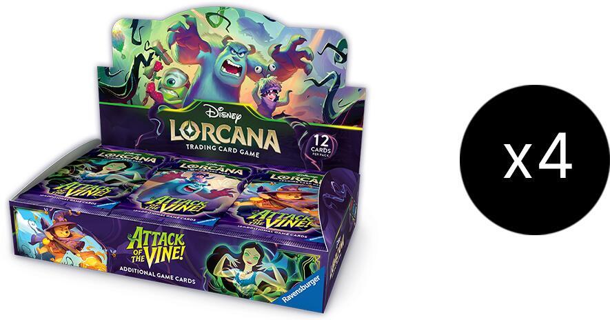 **PREORDER** Disney Lorcana: Attack of the Vine! Booster Box Case - Attack of the Vine! (13)